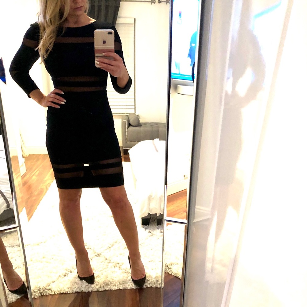 Bebe black dress